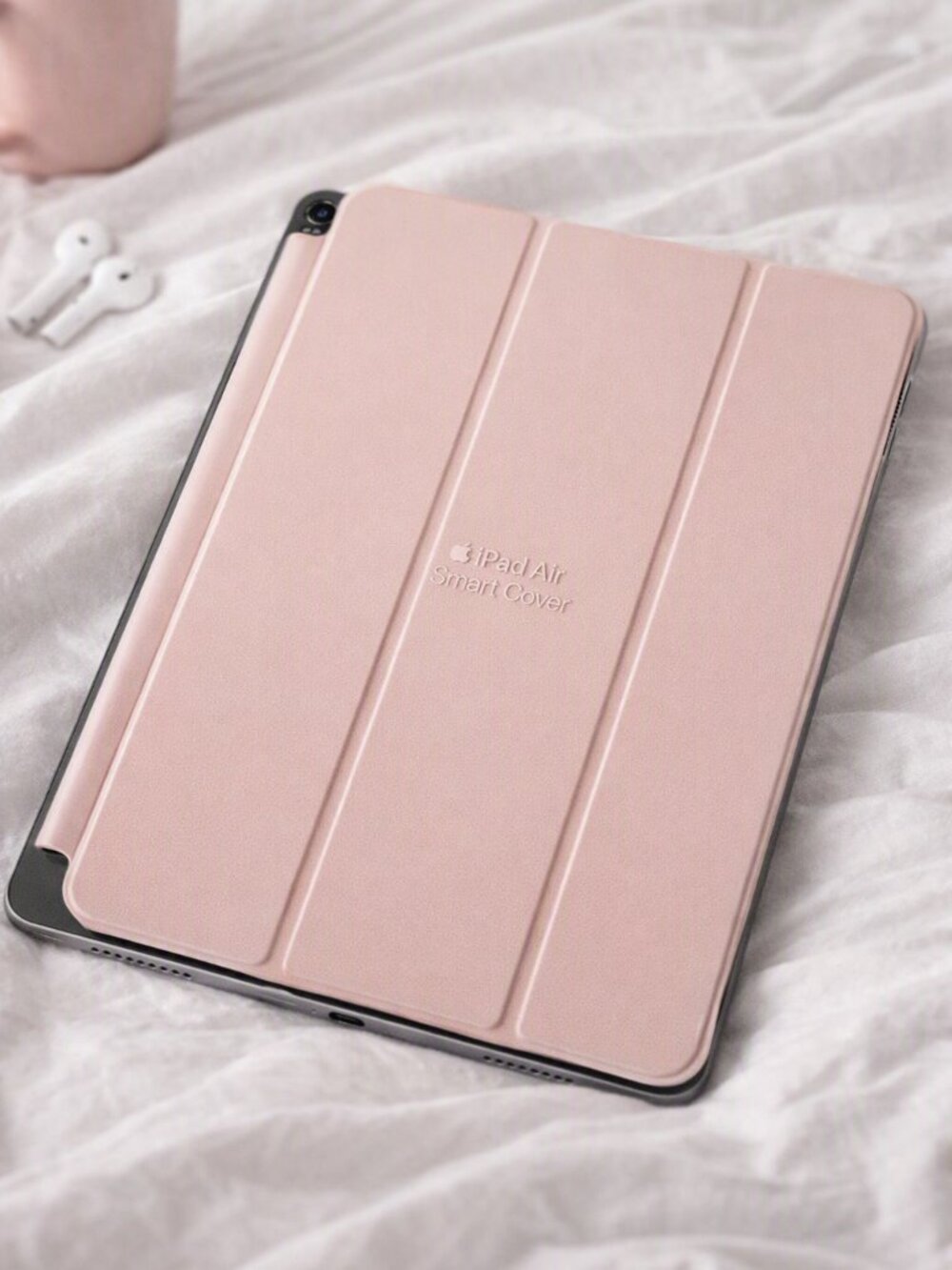 Apple Smart Cover — Pink Sand — iPad 7th/8th Gen / Air 3 / Pro 10.5 — NEW - Picture 7 of 7